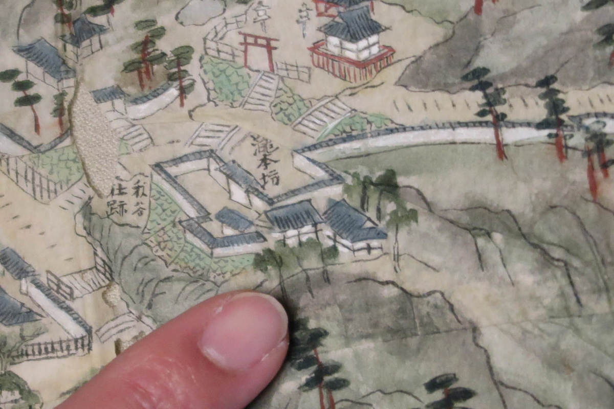 江戸時代の空中茶室、絵図で初確認　石清水八幡宮