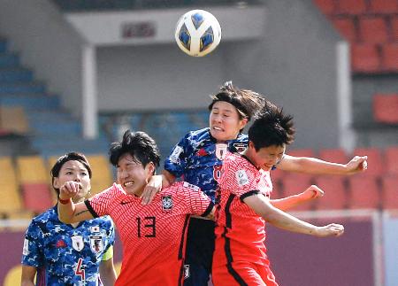 なでしこ 韓国と分けて組１位 サッカー女子アジア杯 全国のニュース 京都新聞