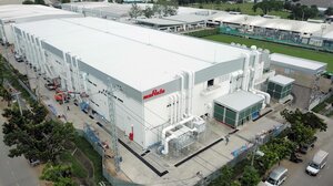 村田製作所がタイに新設したノイズ除去フィルターの生産棟