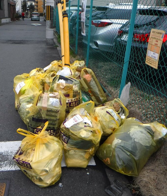 指定ごみ袋なのに未回収で放置 なぜ 住民困惑 引っ越しで多発 一度に2袋まで ルール知られず 社会 地域のニュース 京都新聞