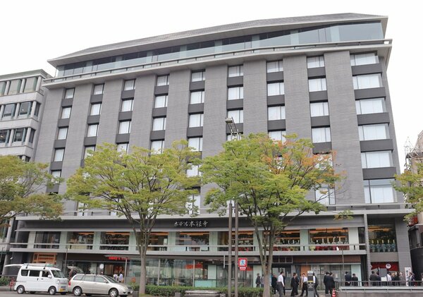 建て替え工事を終えて開業したホテル本能寺（京都市中京区）
