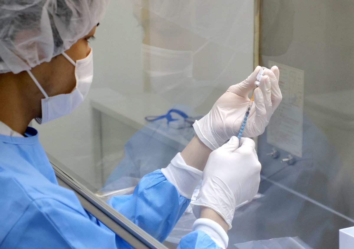 ワクチン先行接種、京都でも始まる　19日は医師や看護師ら250人予定