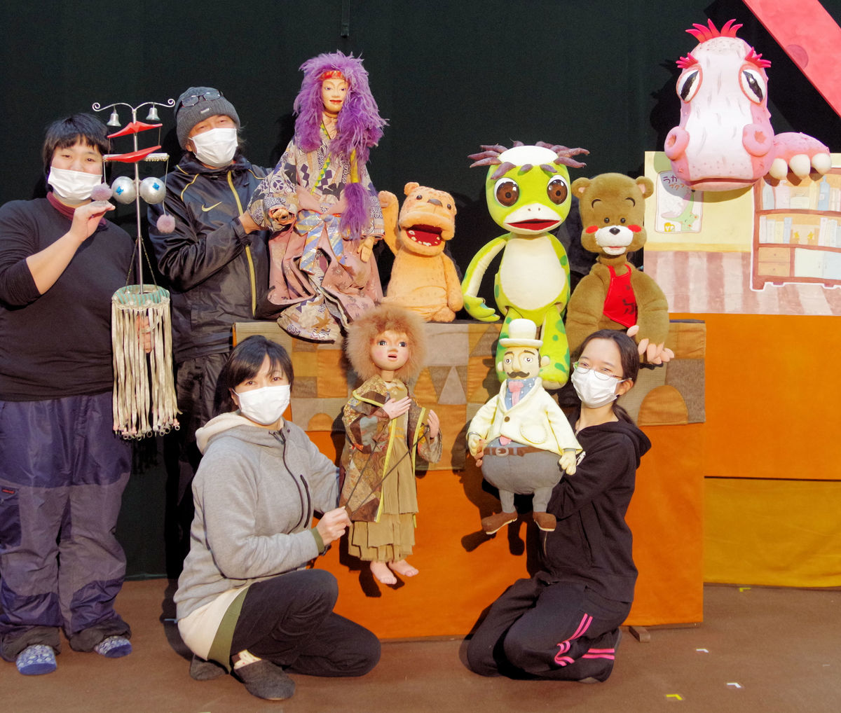 人形劇を諦めたくない コロナで公演激減 老舗の京芸が運営資金募る
