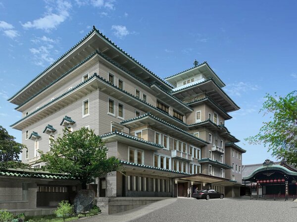 帝国ホテルが２０２６年春に京都・祇園で開業するホテルの完成イメージ