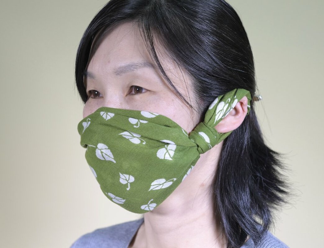 カバー作ればマスク何度も使えます 縫わない 折り紙式 動画で作り方紹介 文化 ライフ 地域のニュース 京都新聞