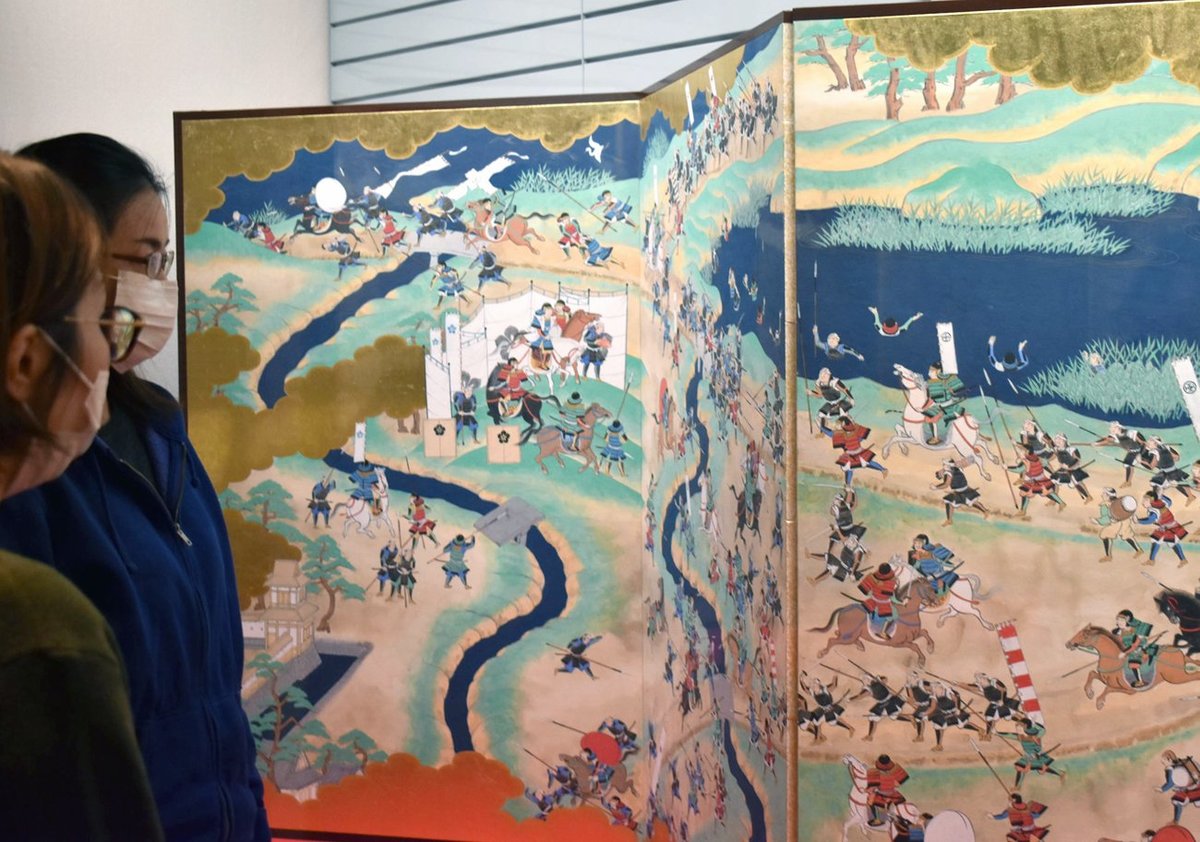 屛風絵や火縄銃の玉天下分け目「山崎合戦」実像に迫る　京都で企画展、光秀・秀吉対峙の様子も