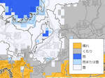 12月31日の滋賀県周辺の天気分布予想図（気象庁ＨＰより）