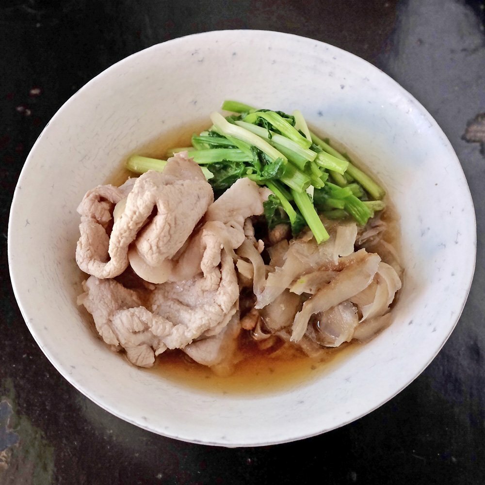 セリとゴボウと豚肉のさっぱり煮 文化 ライフ 地域のニュース 京都新聞