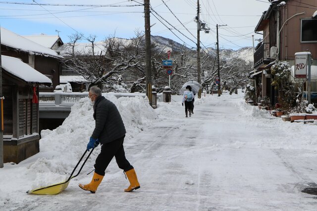 銀世界 今冬一番の冷え込み 京都 京丹後で積雪センチ 社会 地域のニュース 京都新聞