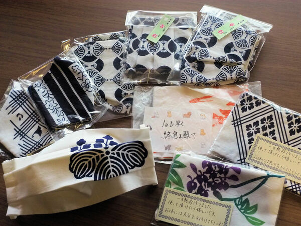 芸舞妓 一針に心 手作りマスク 手ぬぐいなど縫い上げる 社会 地域のニュース 京都新聞