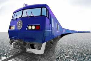 ＪＲ西日本が来春に運行を始める長距離観光列車「ウエストエクスプレス銀河」のイメージ